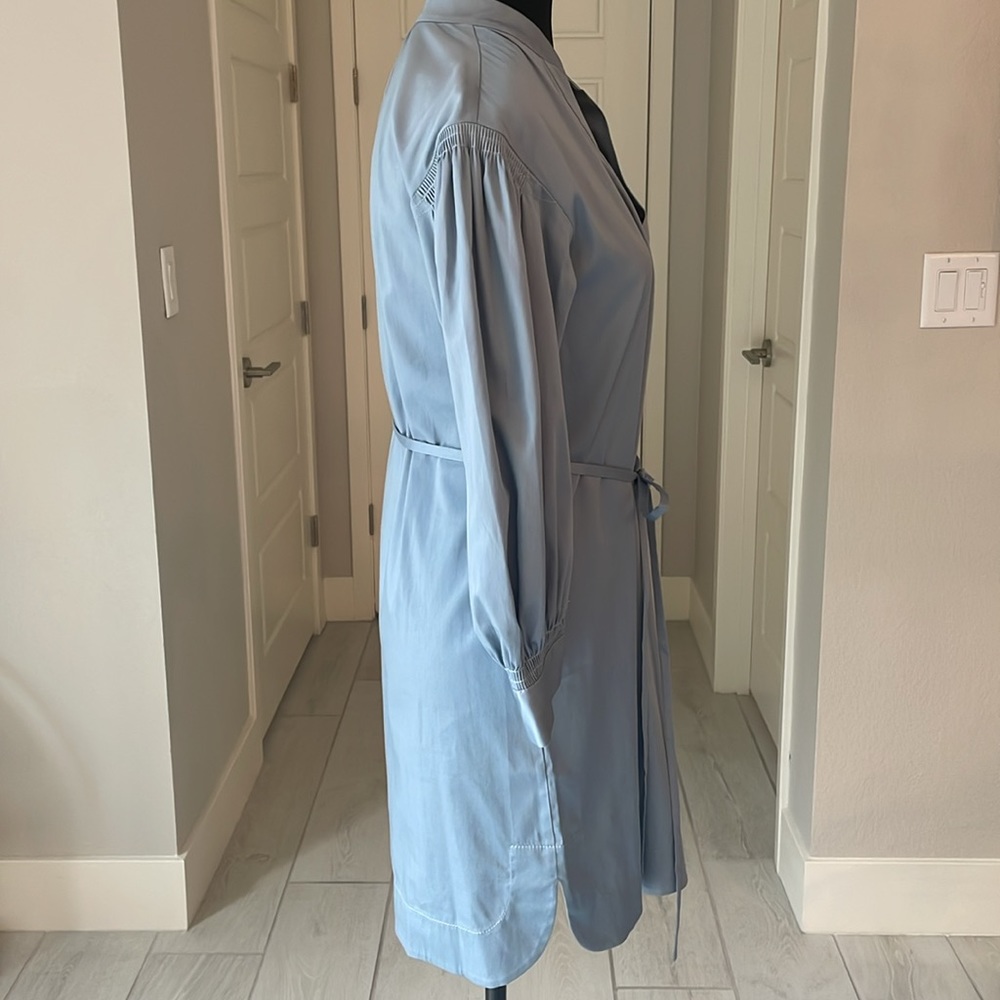 Rebecca Taylor Blue Shirt Dress Size XS NWT - Picture 8 of 12